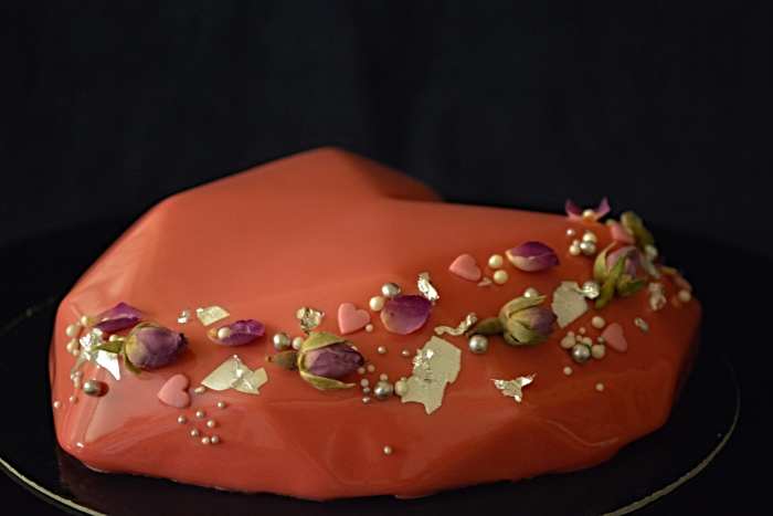 Tortas "Valentino širdis"